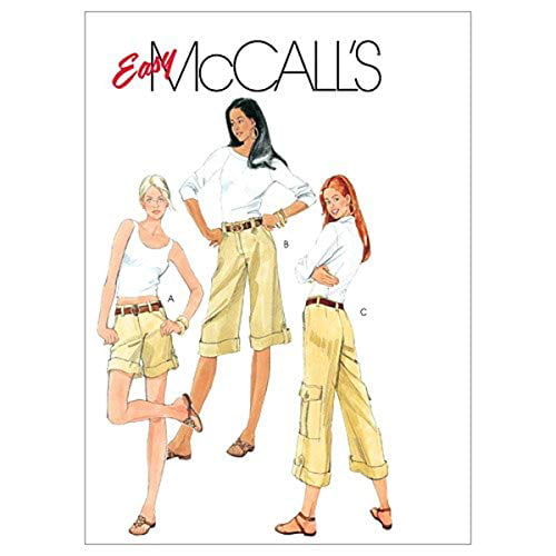 McCall's Sewing Pattern #M5633 Misses' Shorts and Pants in Two Lengths Uncut 